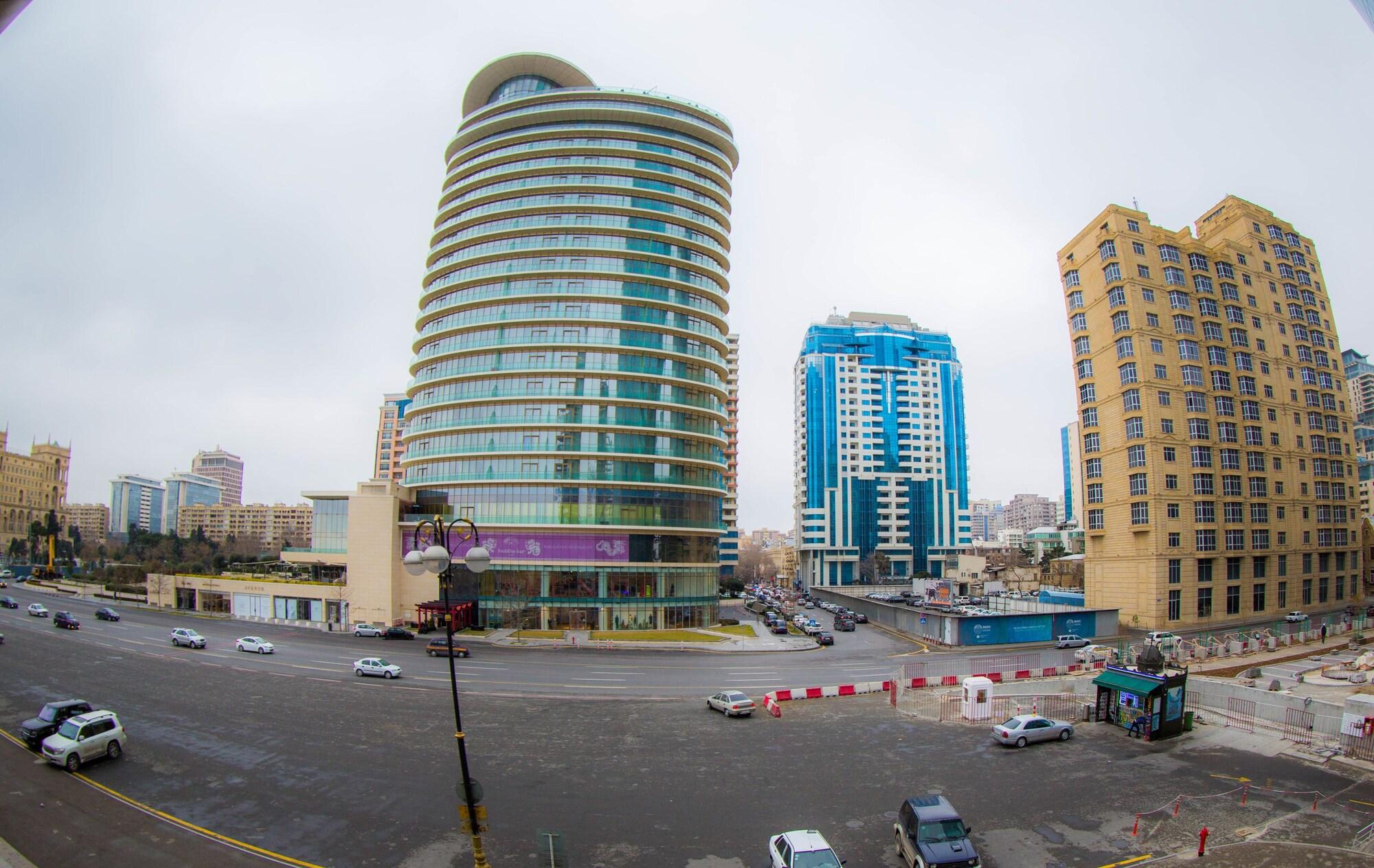 Ruma Port Hotel Bakoe Buitenkant foto