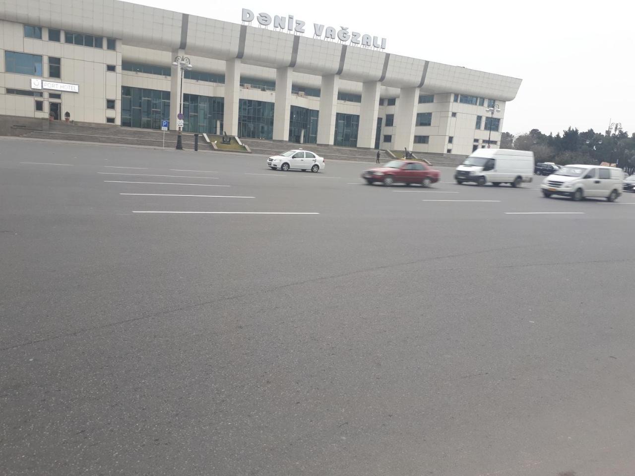 Ruma Port Hotel Bakoe Buitenkant foto